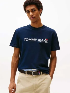 TOMMY JEANS Тениска TJM REG BADGE PLAY TEE