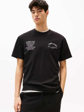 TOMMY JEANS Тениска TJM RLX BOROUGHS TEE