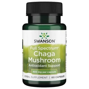SWANSON Full Spectrum Chaga Mushroom 400 mg