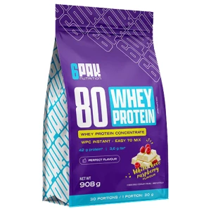 6PAK Nutrition 80 Whey Protein | WPC Instant
