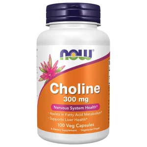 NOW Foods Choline 300 mg | Choline Bitartrate