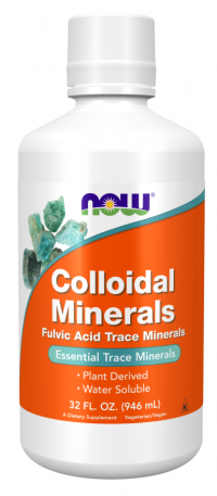 Now - Colloidal Minerals Original - Колоидни минерали - 946 мл