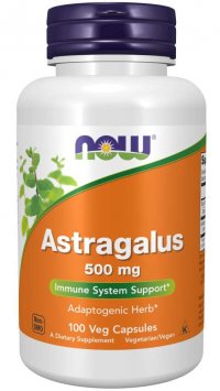 NOW - Astragalus 500 МГ - 100 Капсули